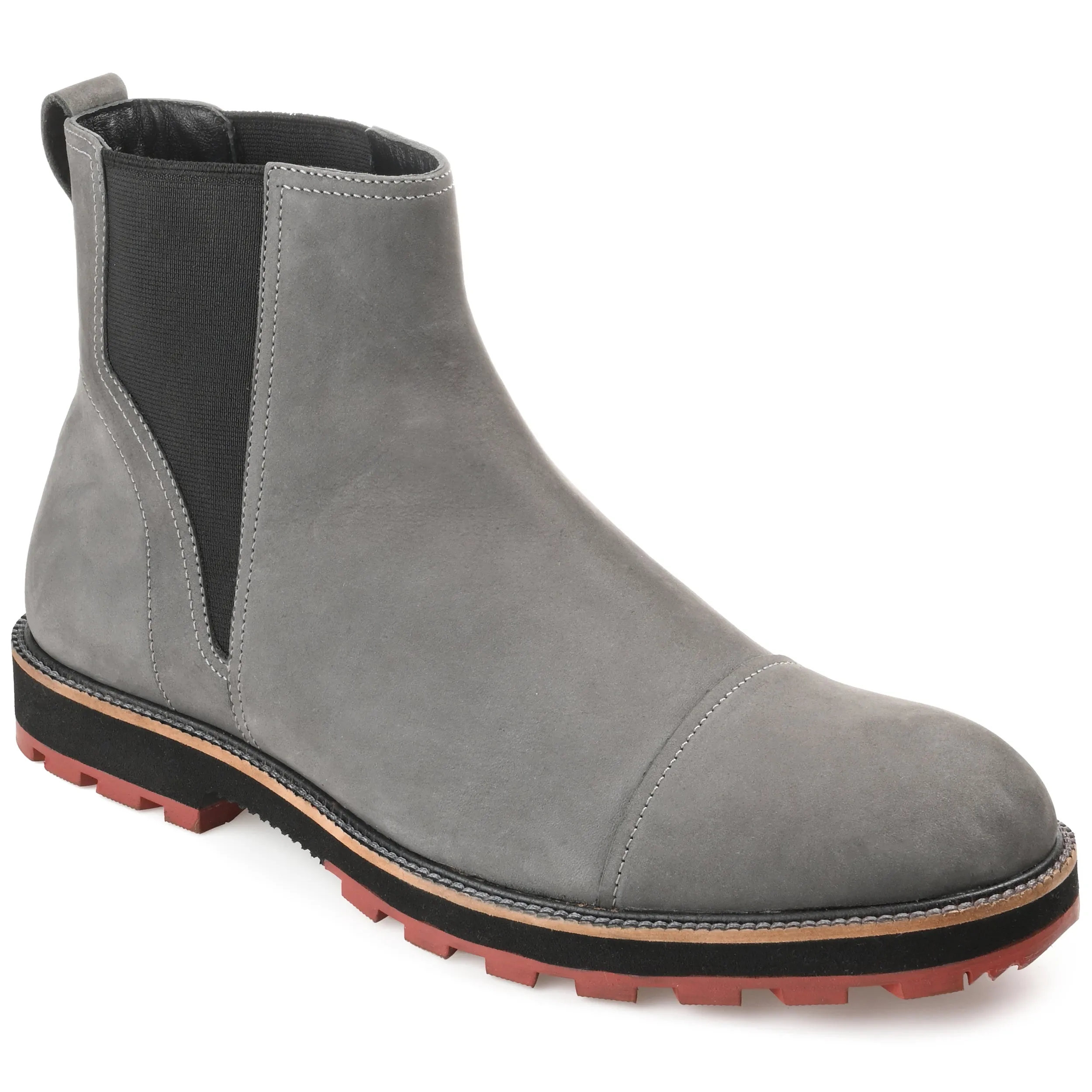 Thomas & Vine Jaylon Cap Toe Chelsea Boot City Trek couple wear