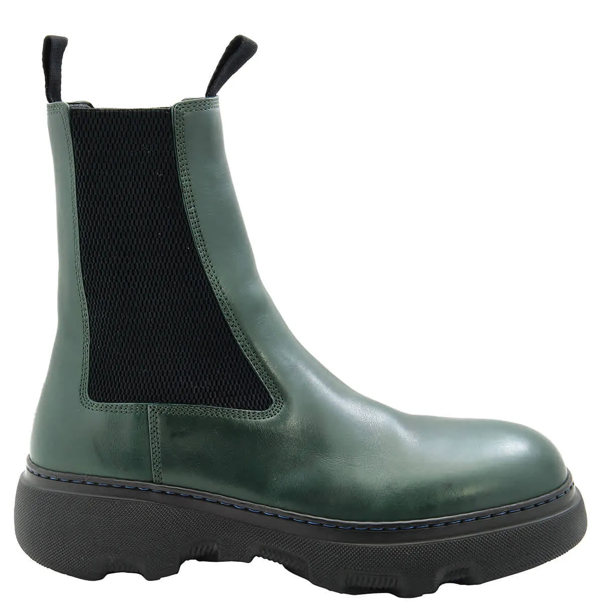 Built Tough Comfortable Footwear Burberry Creeper Leather Chelsea Boots