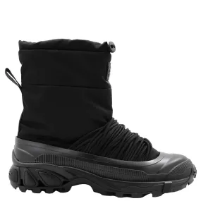 Young Professional Burberry Embossed Logo Puffy Ankle Boots