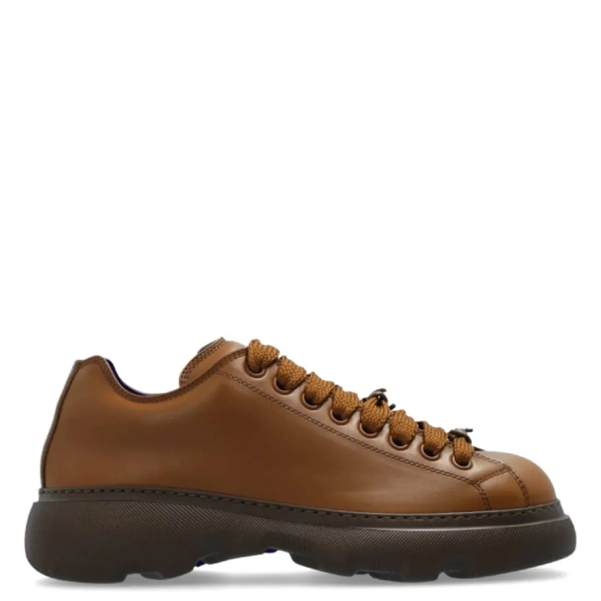 Seamless Style Burberry Ranger Leather Sneakers