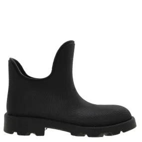 Burberry Rubber Marsh Ankle Boots Functional Style Minimal Look