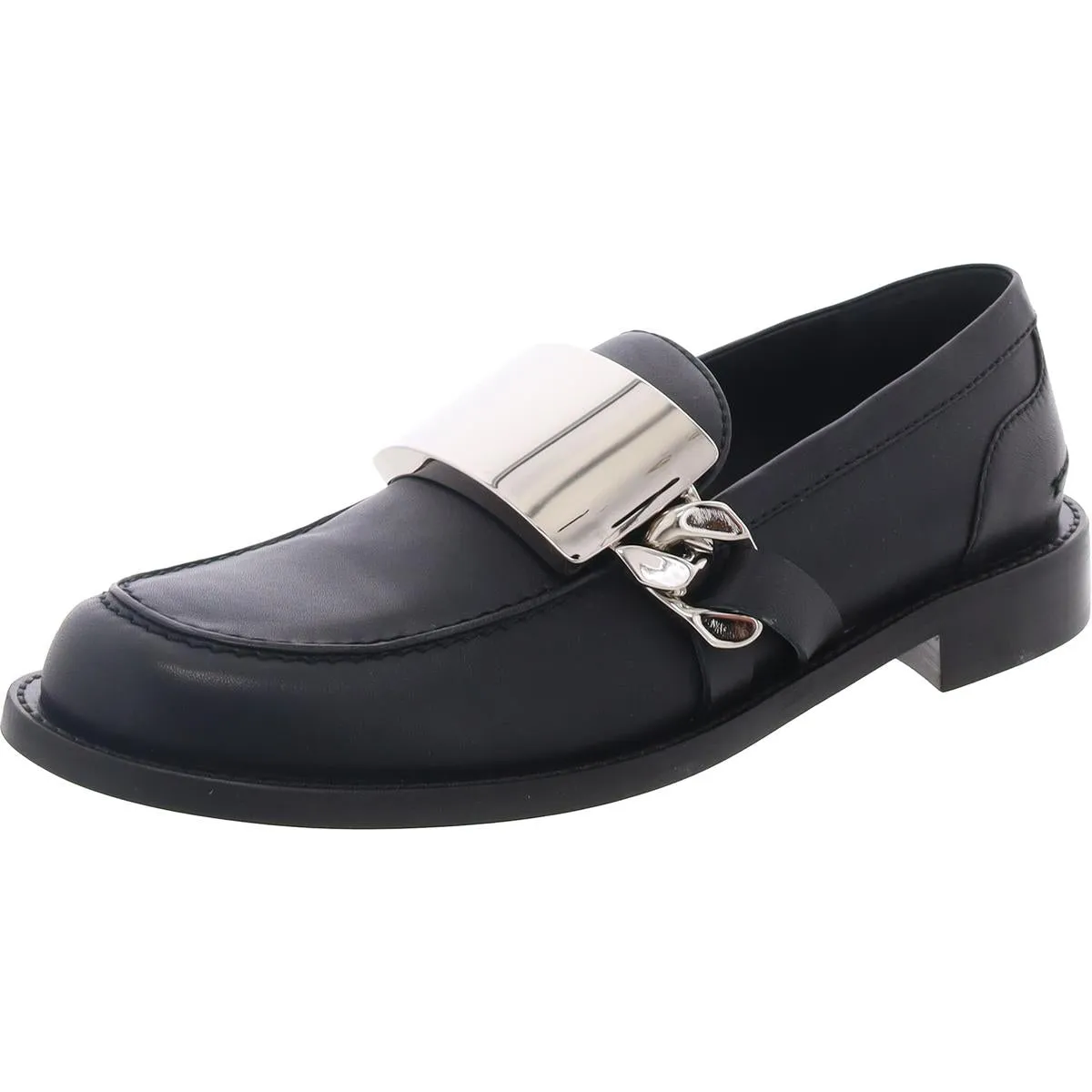 Luxury Wedding Reinforced heel Calf Willer Mens Chain Leather Loafers