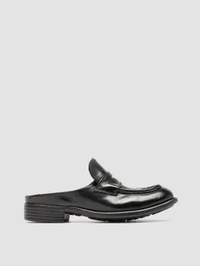 CALIXTE 063 - Black Leather Mule Feet First Choice Daily Favorite