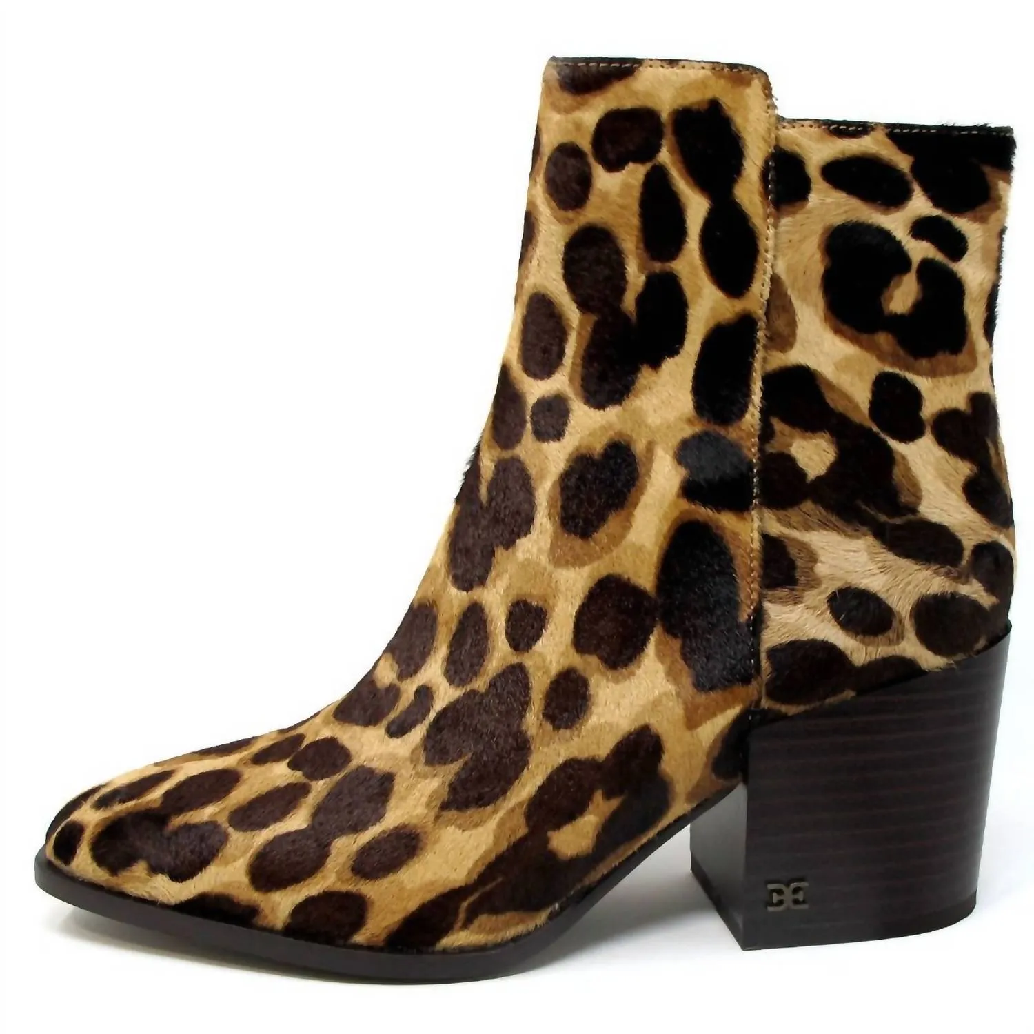Paris Glow Cari Ankle Bootie In Leopard