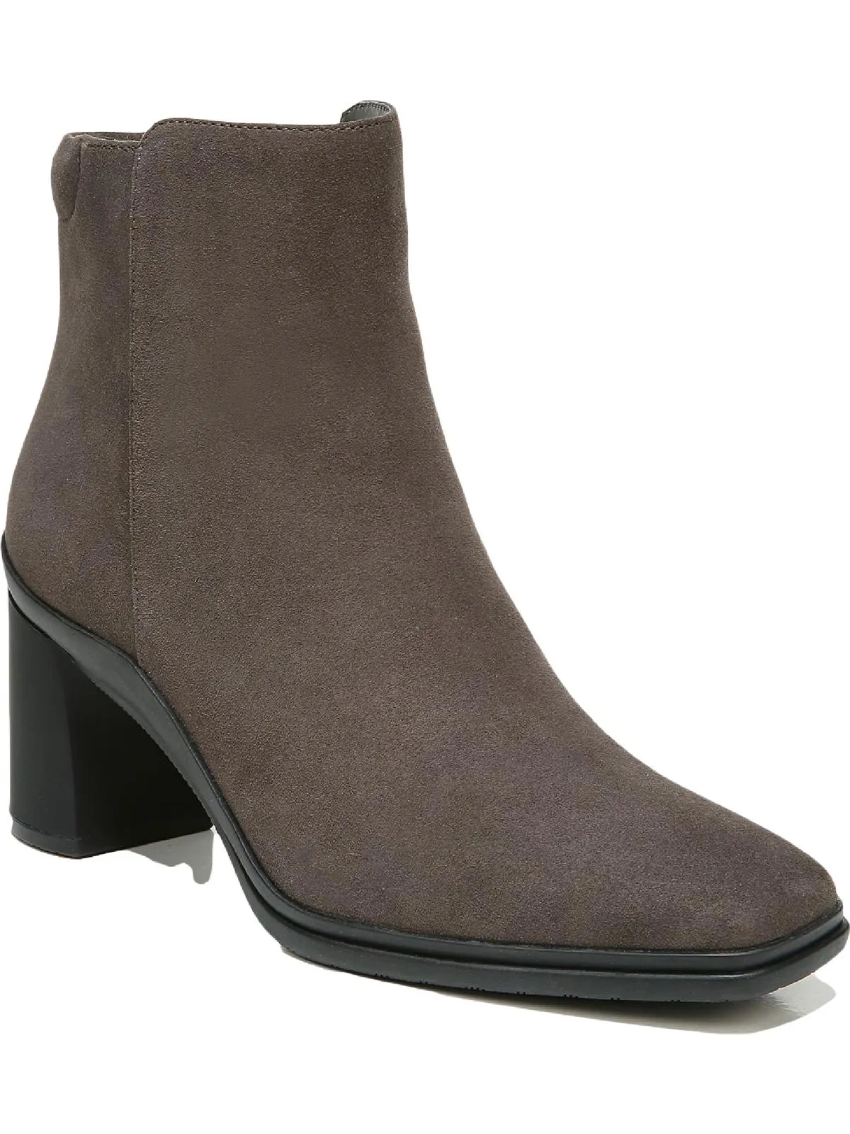 Soft Material AVERY Womens Padded Insole Block Heel Ankle Boots