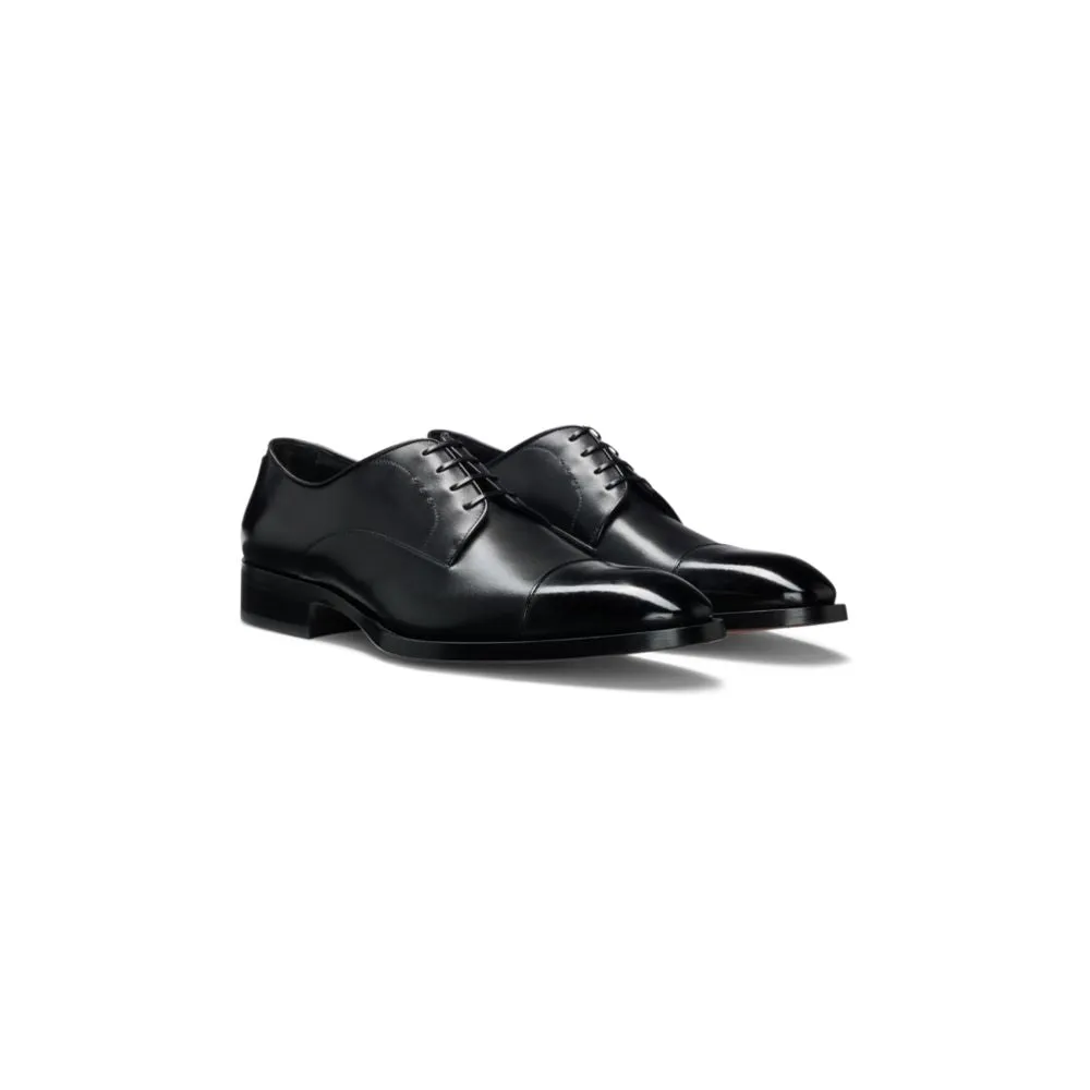 Leather Derby shoes with cap toe Indoor Work