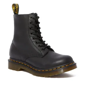 Women's 1460 Pascal Black Virginia Cushioned Step Snowy Path CushionedSole