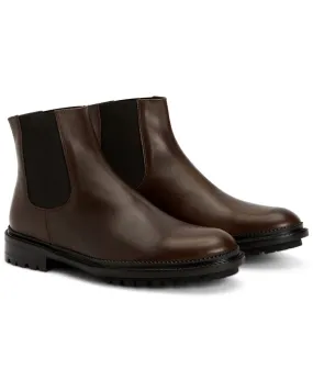 Silver Glow Aquatalia Octavio Weatherproof Leather Chelsea Boot