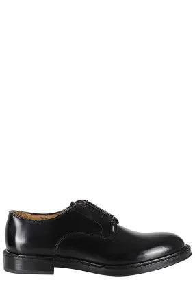 Smooth Brushed Calfskin Derby Quick Walk Structured Base