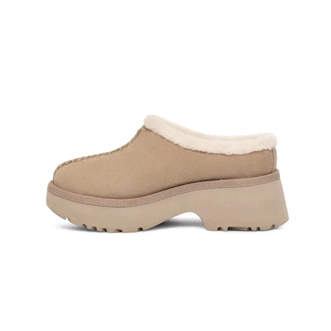Fashionable Ultra Cushioned Collar UGG? - Women's New Heights Cozy Clogs (1162510-DRI)