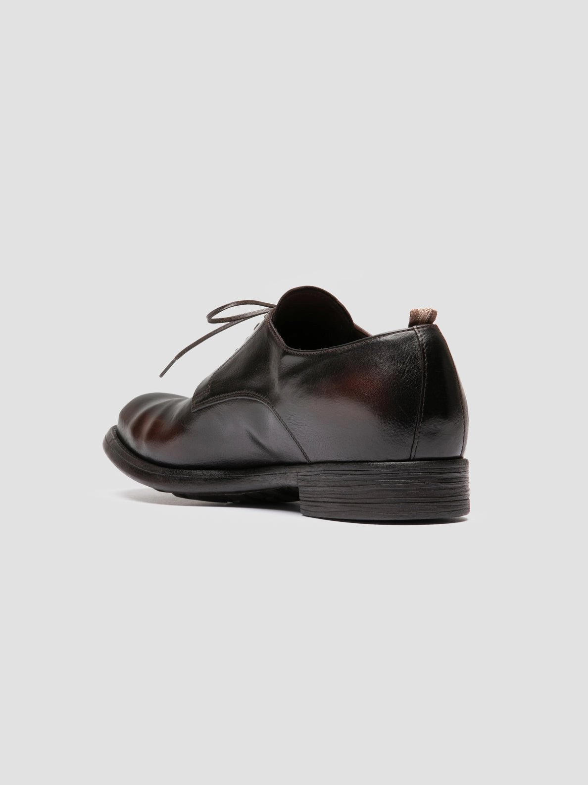Prime Move No Friction CHRONICLE 001 - Brown Leather Derby Shoes