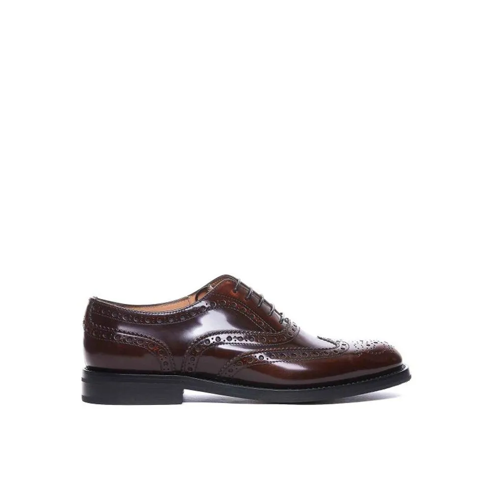 Church's Classic Lace-Up Leather Men's Derbies Brushed Finish