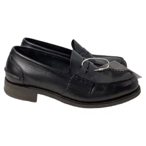 Church's Penny Loafers in Black Calfskin Leather Cushioned Step Anti Skid Slip On