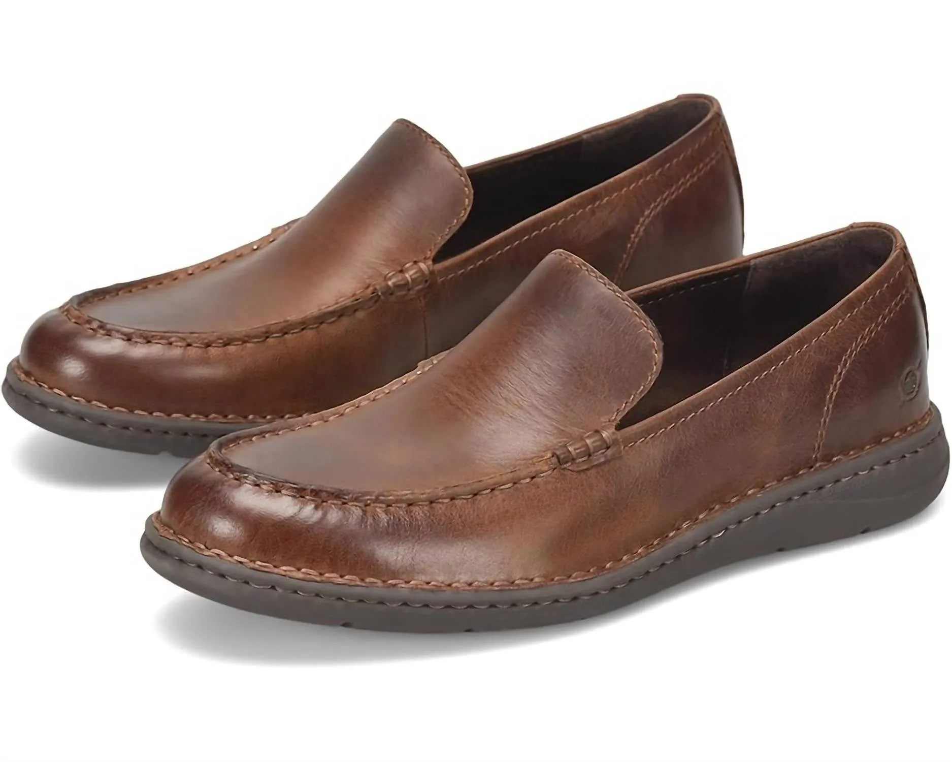 Footwear Ease Men's Thaton Loafer Shoes In Brown