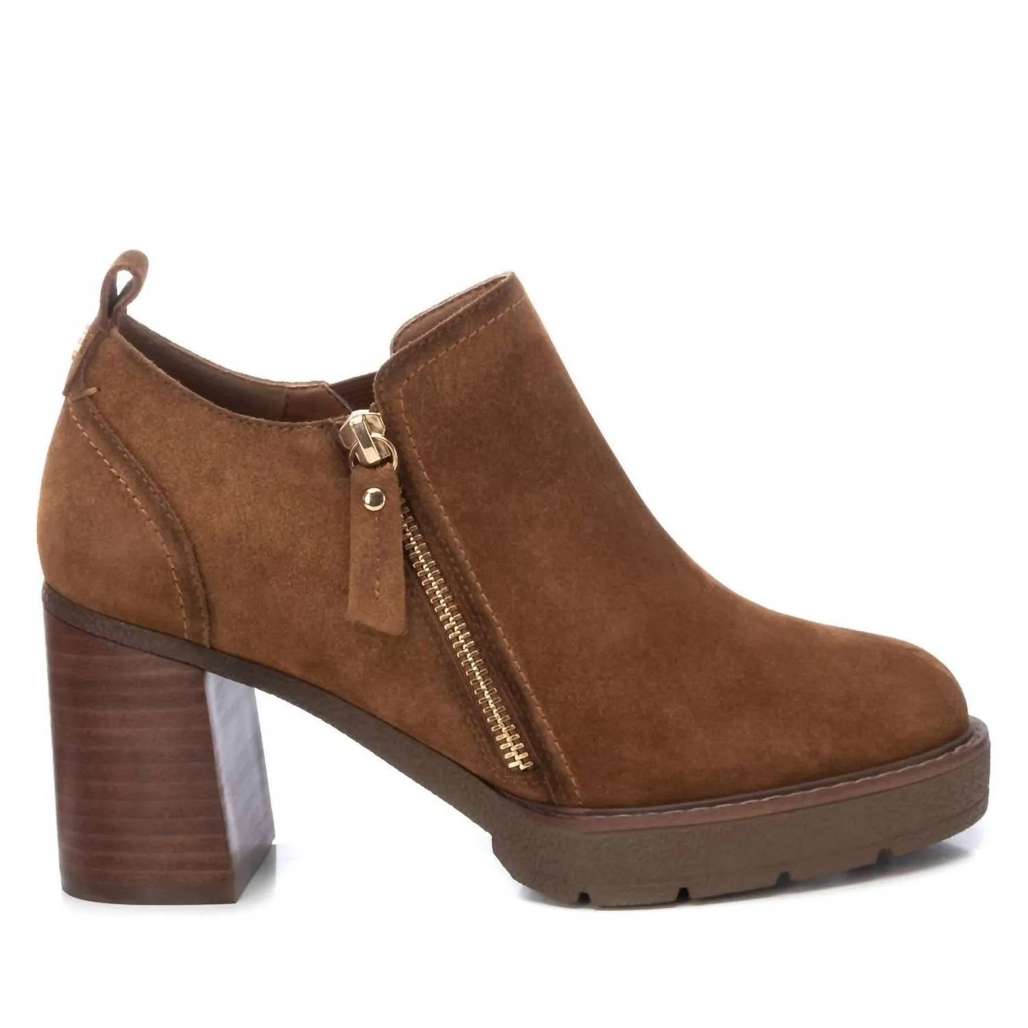 Women's Carmela Collection Booties In Camel ergonomic Urban Explorer