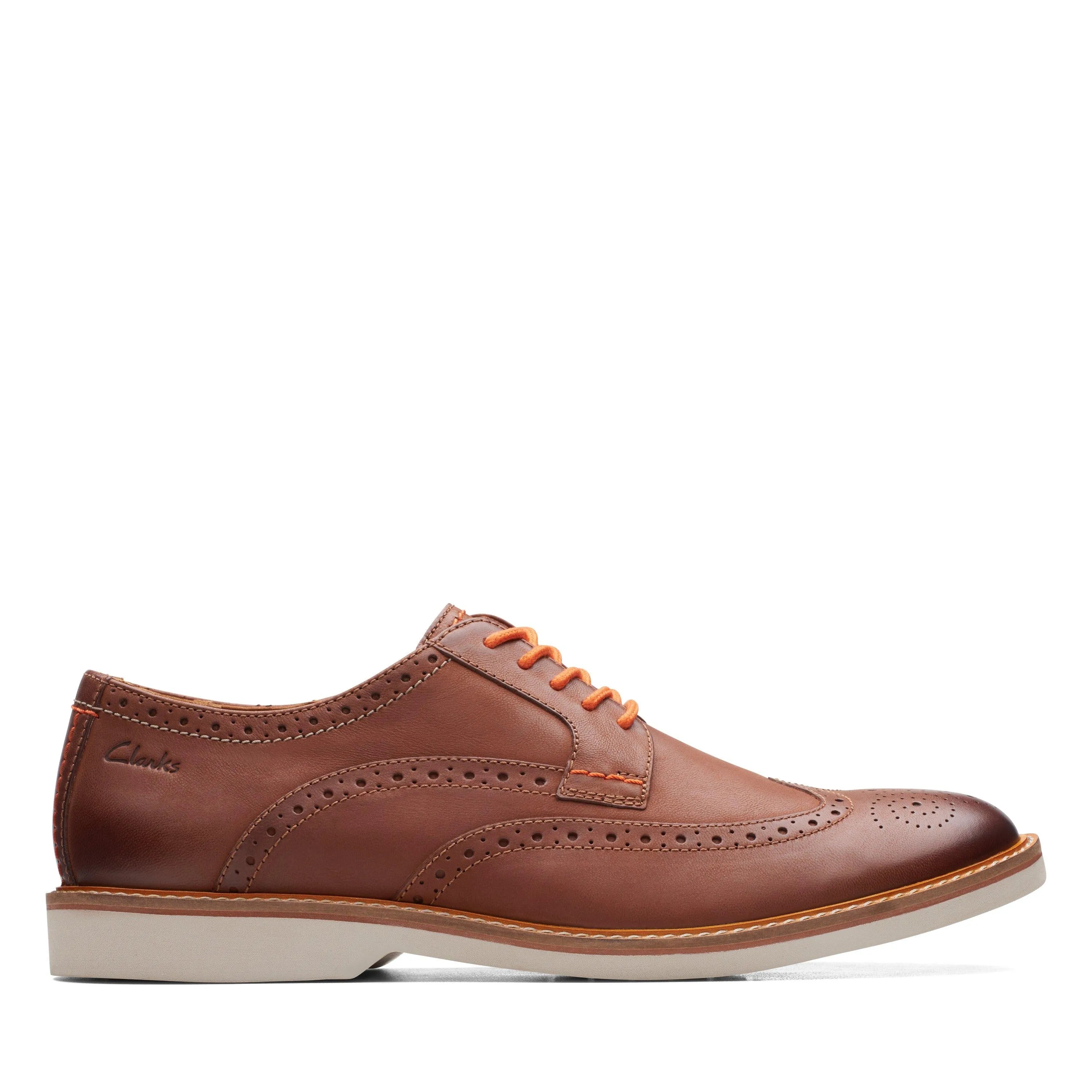 Clarks Atticus LT Limit in Brown Leather Heritage Craft Evening Plans