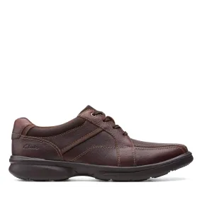 Icon Shade No Pain Clarks Bradley Walk in Brown Leather