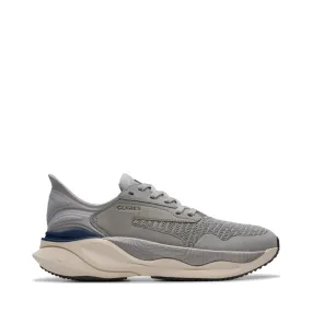 Comfort Option Clarks Men's Pace Sneaker in Grey