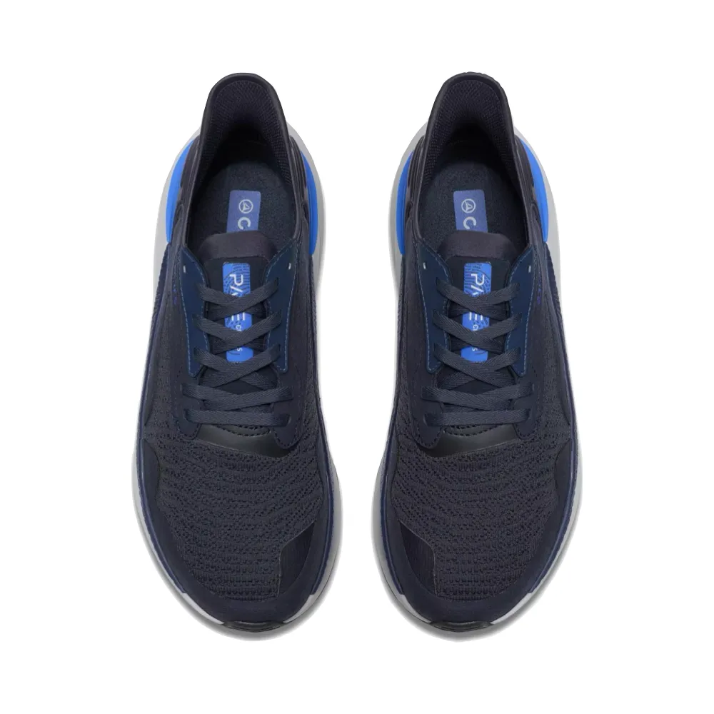Clarks Men's Pace Sneaker in Navy Dynamic Traction Outsoles