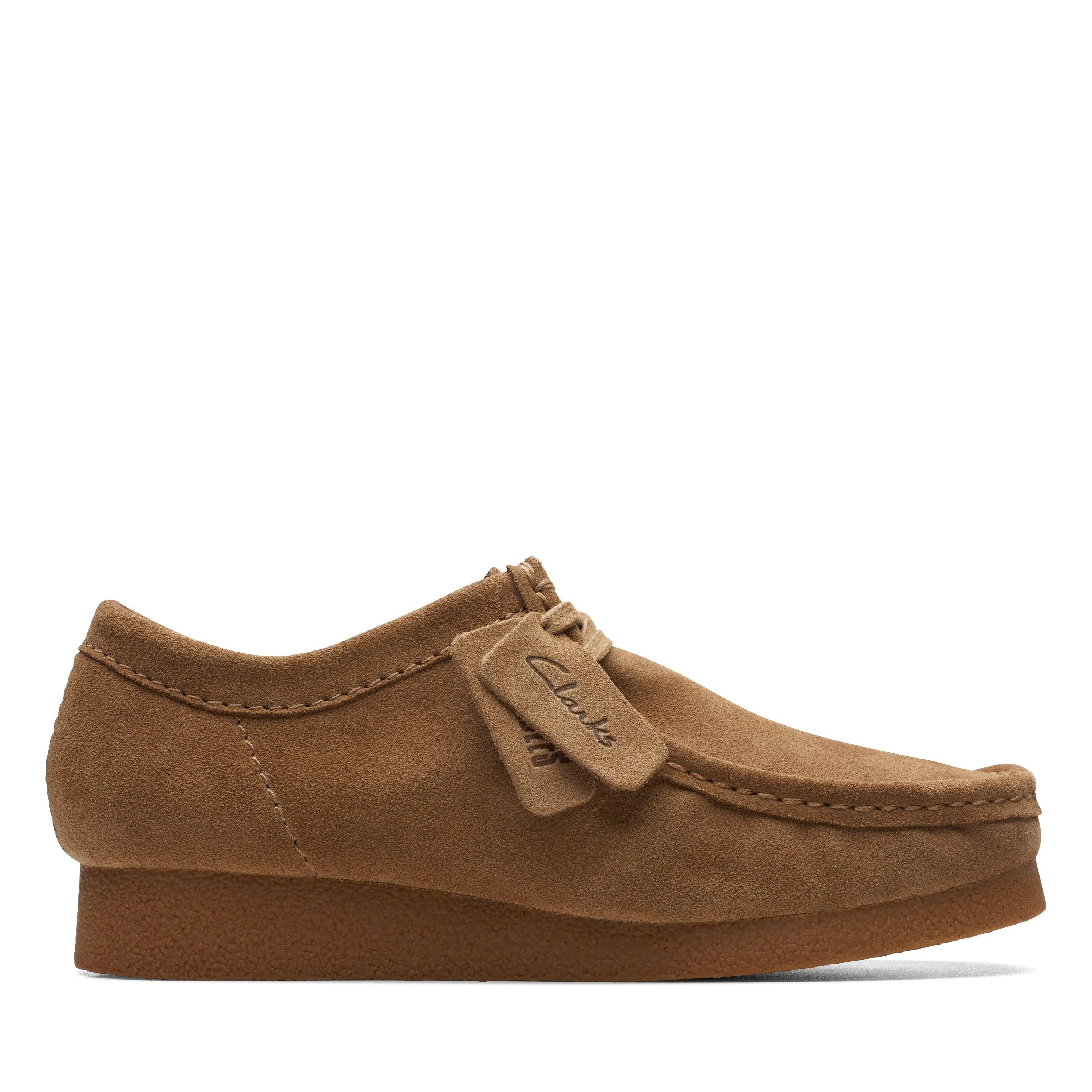 Essential Layer Clarks Wallabee EVO in Beige Suede