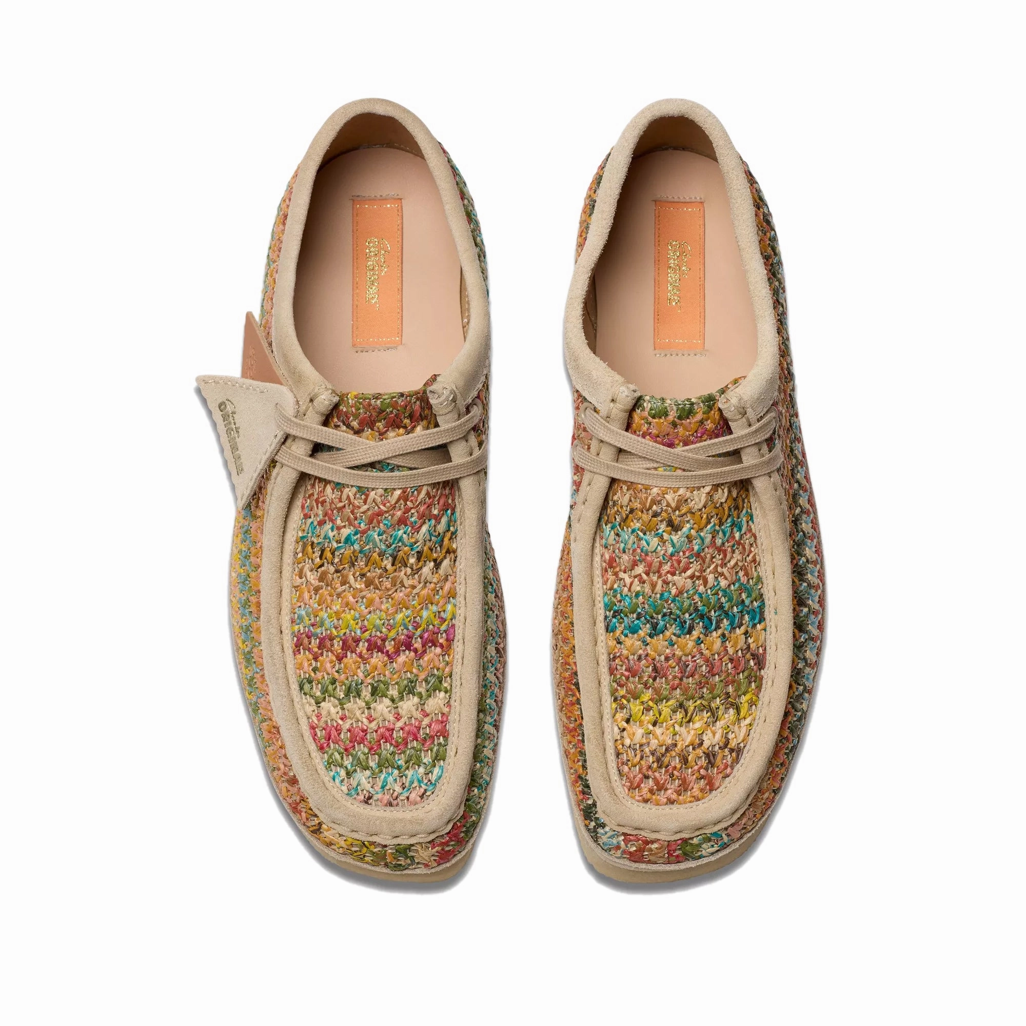 Style Comfort Clarks Mens Wallabee Raffia Somerset Shoes