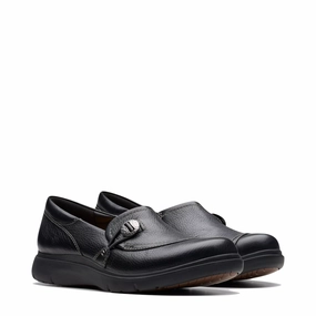 Awards Dinner Clarks Women's Certina Ease Leather Loafer in Black