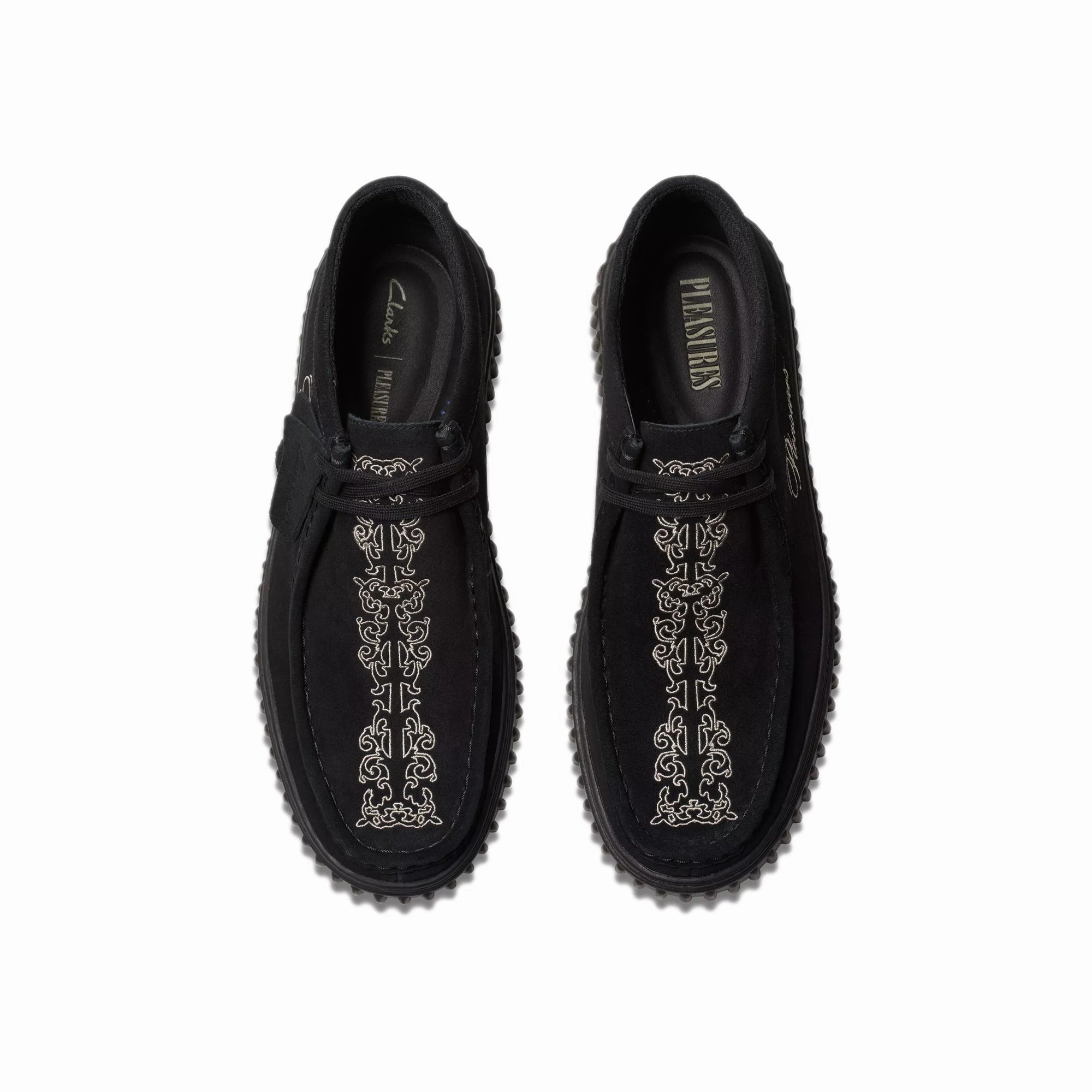 Clarks x Pleasures Mens Torhill Suede Shoes Universal Style