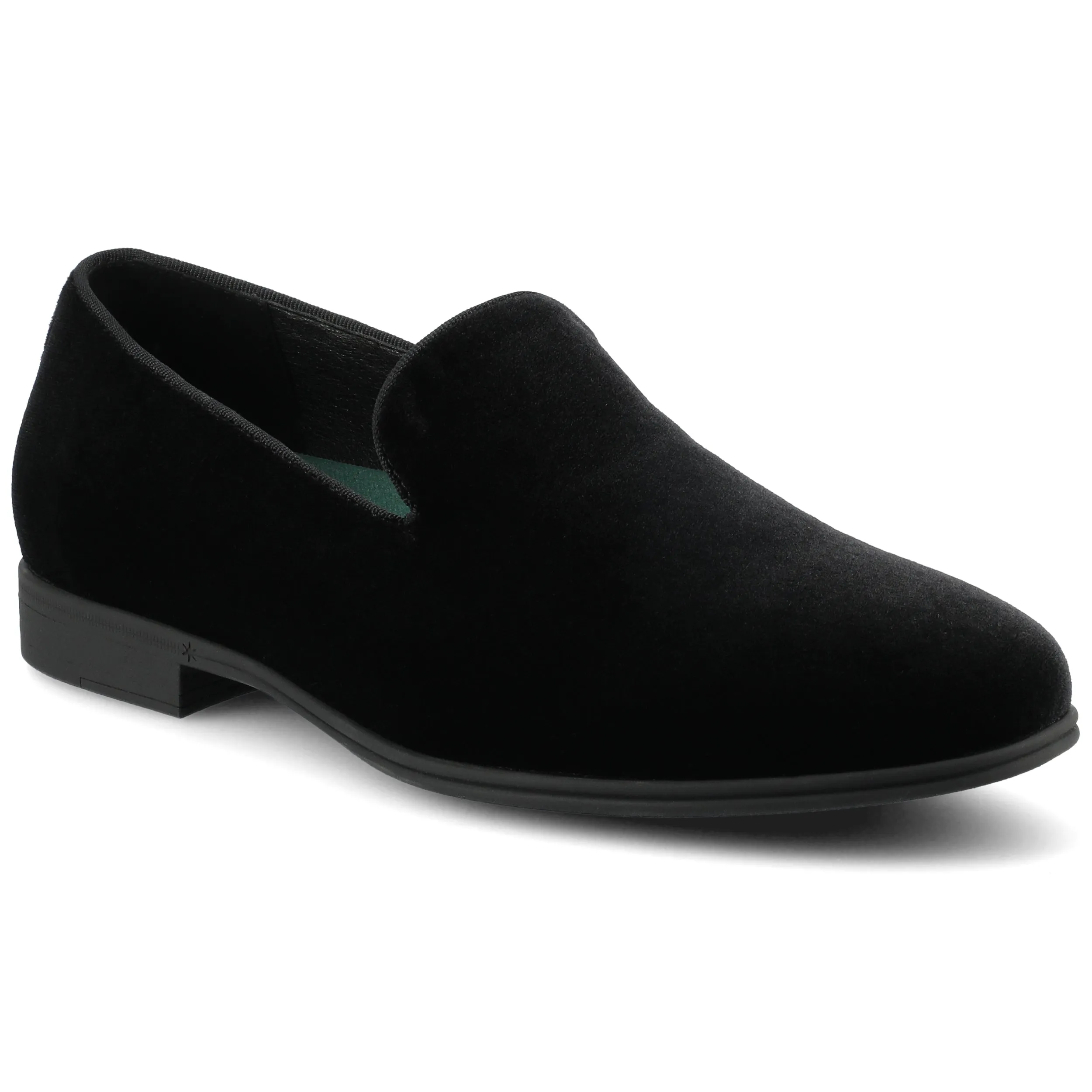 Textured Sole Pattern Vance Giovanni Slip-on Venetian Dress Loafer