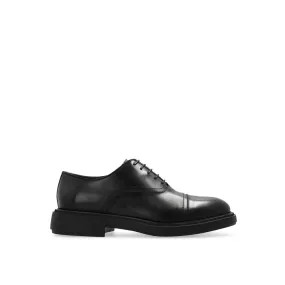 Custom Motion Clean Line Salvatore Ferragamo Leather Men's Oxford