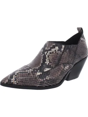 Jetera Womens Leather Pointed Toe Shooties Tough Sole Snow Day