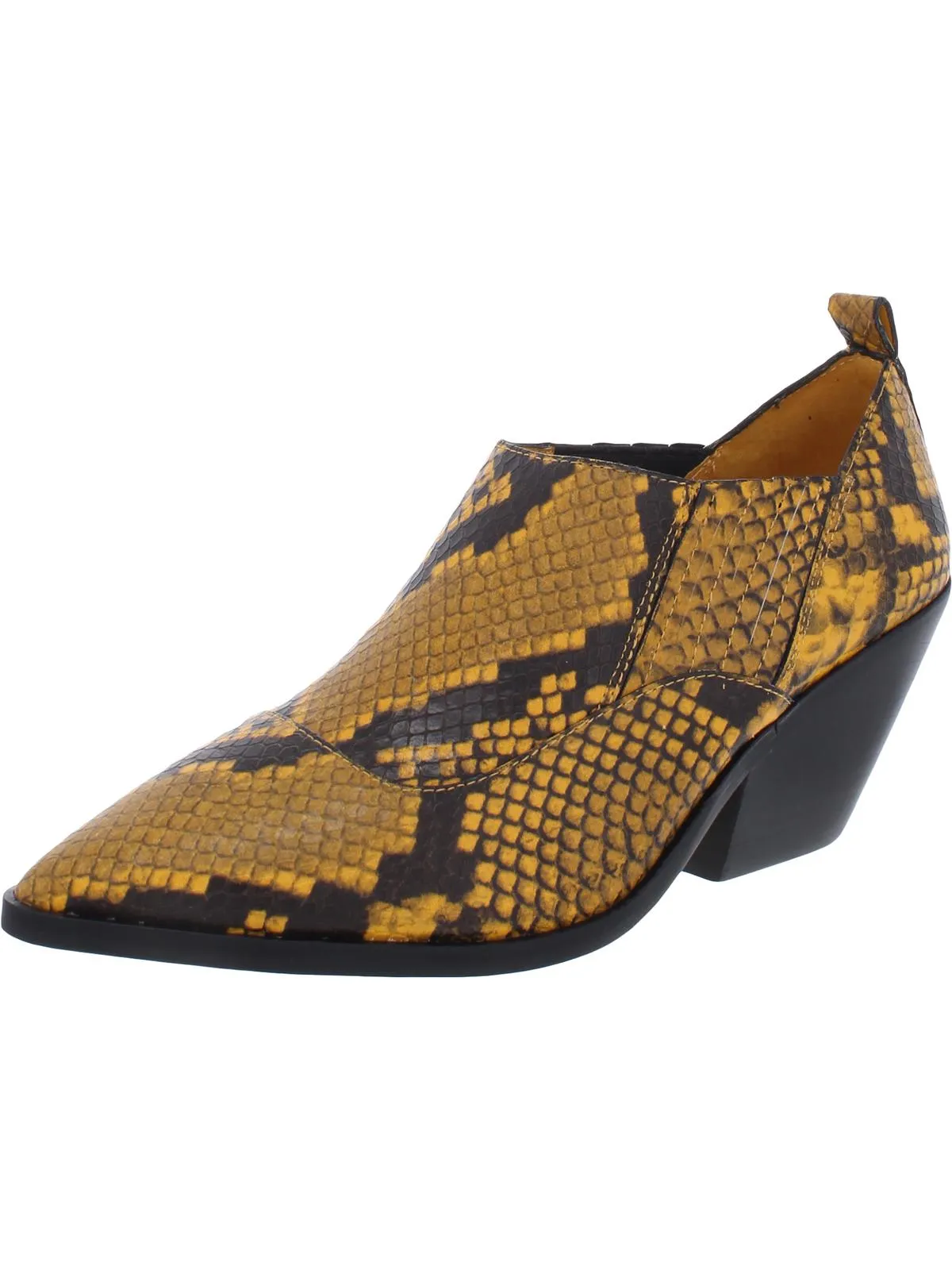 Jetera Womens Leather Pointed Toe Shooties Comfortable to walk Italian Glam