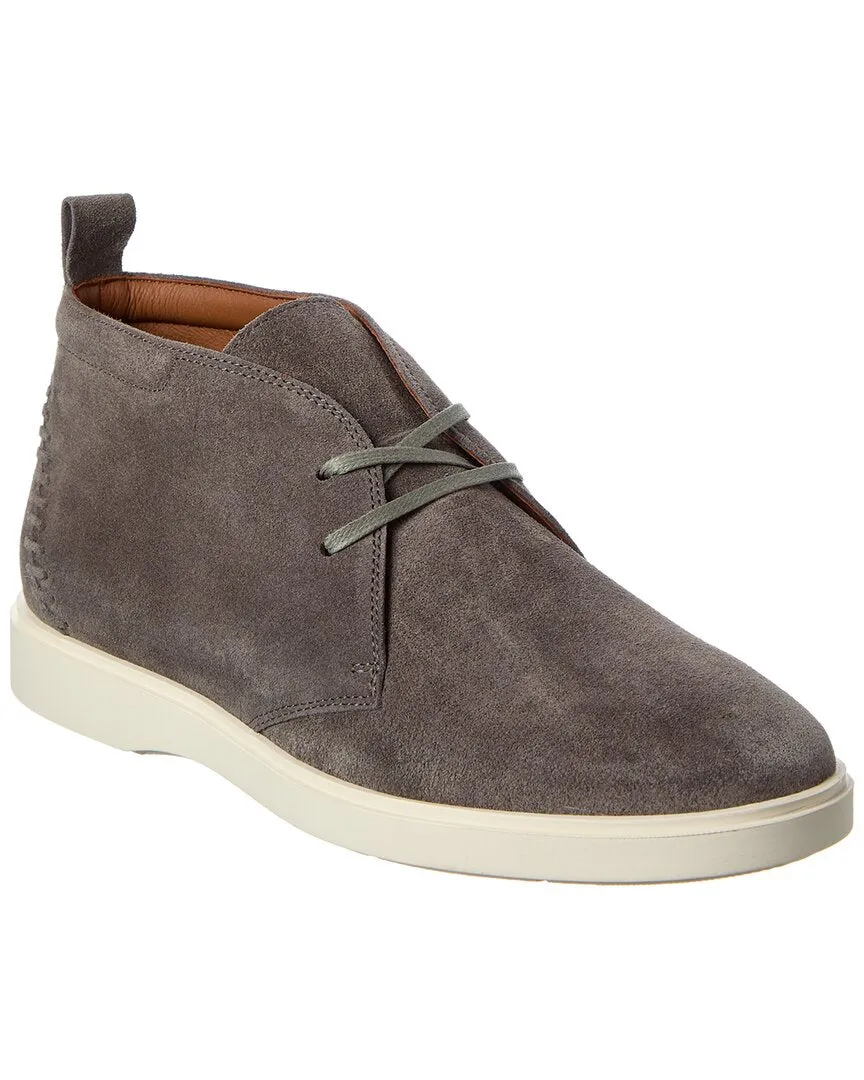 Aquatalia Florian Suede Sneaker Reinforced Form Mountain Hike
