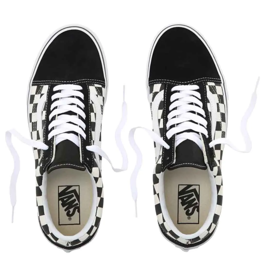 Vans - Unisex Primary Check Old Skool Shoes (38G1P0S) Fresh flexibility Flexible Torsion Bar