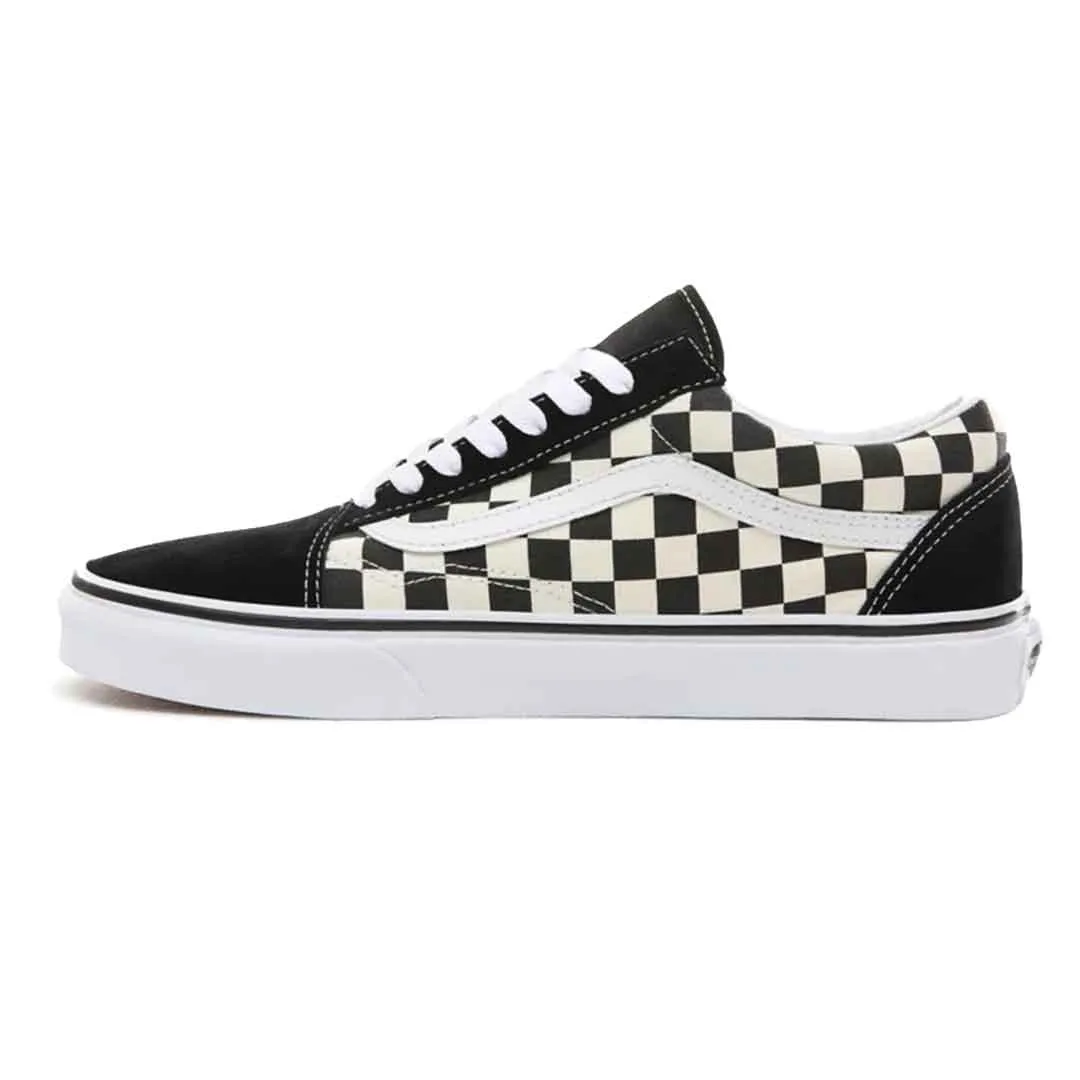 Vans - Unisex Primary Check Old Skool Shoes (38G1P0S) Reflective Safety Details