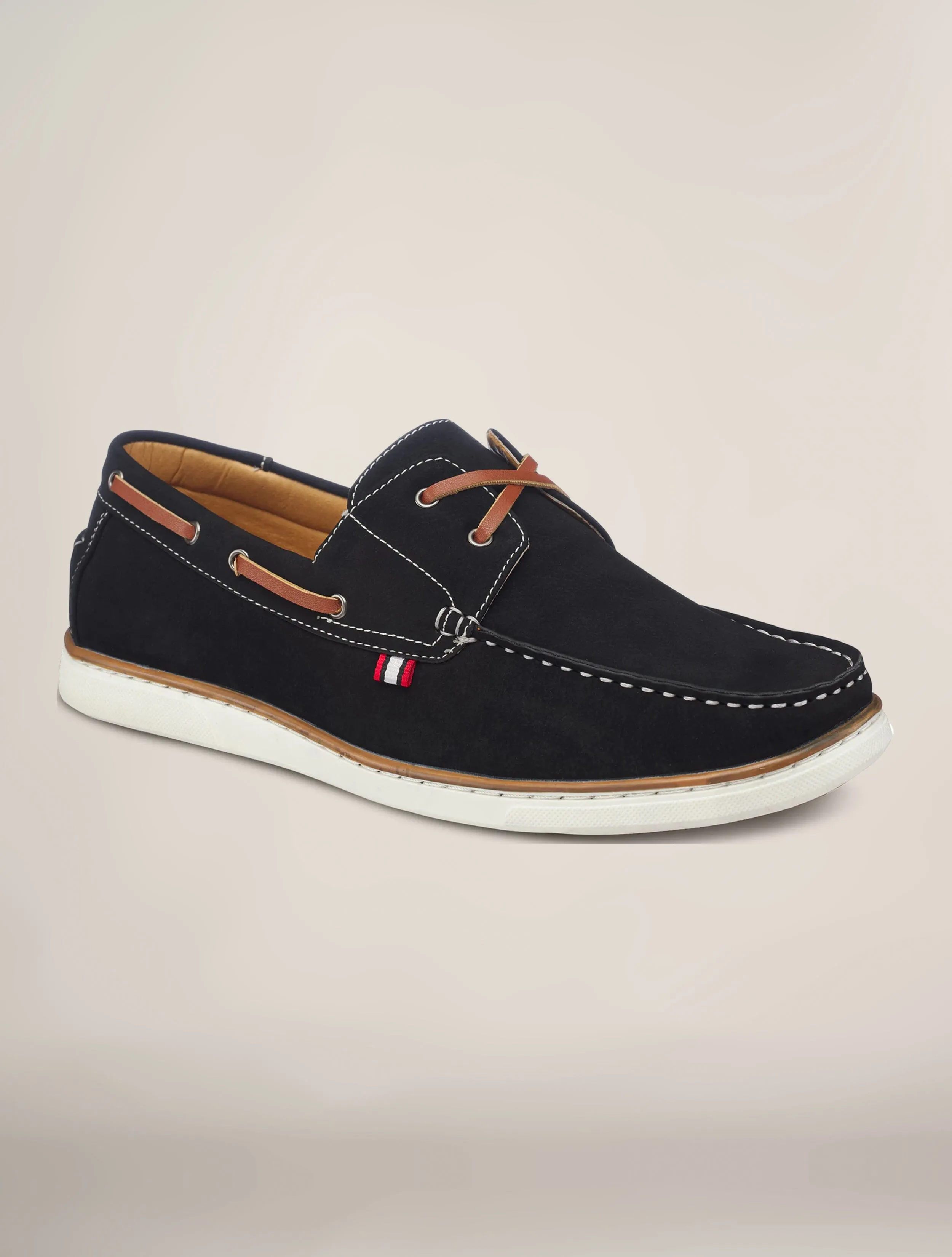 Flex Ease Vintage Style Men's Deck Boat Shoes