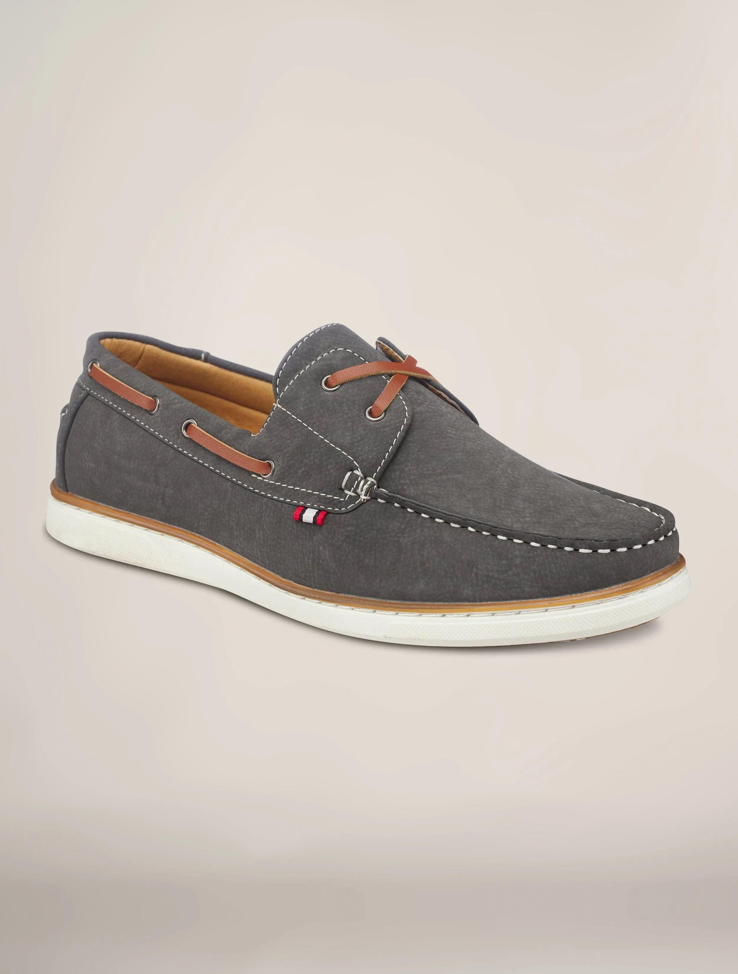 Men's Deck Boat Shoes Embossed design