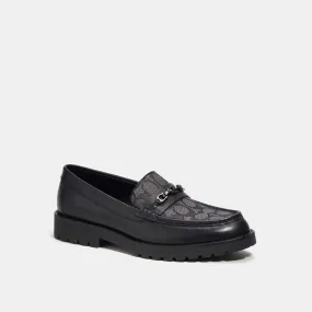Coach Outlet Brooks Loafer In Signature Jacquard Ventilated Slip On Quick Slip Fit