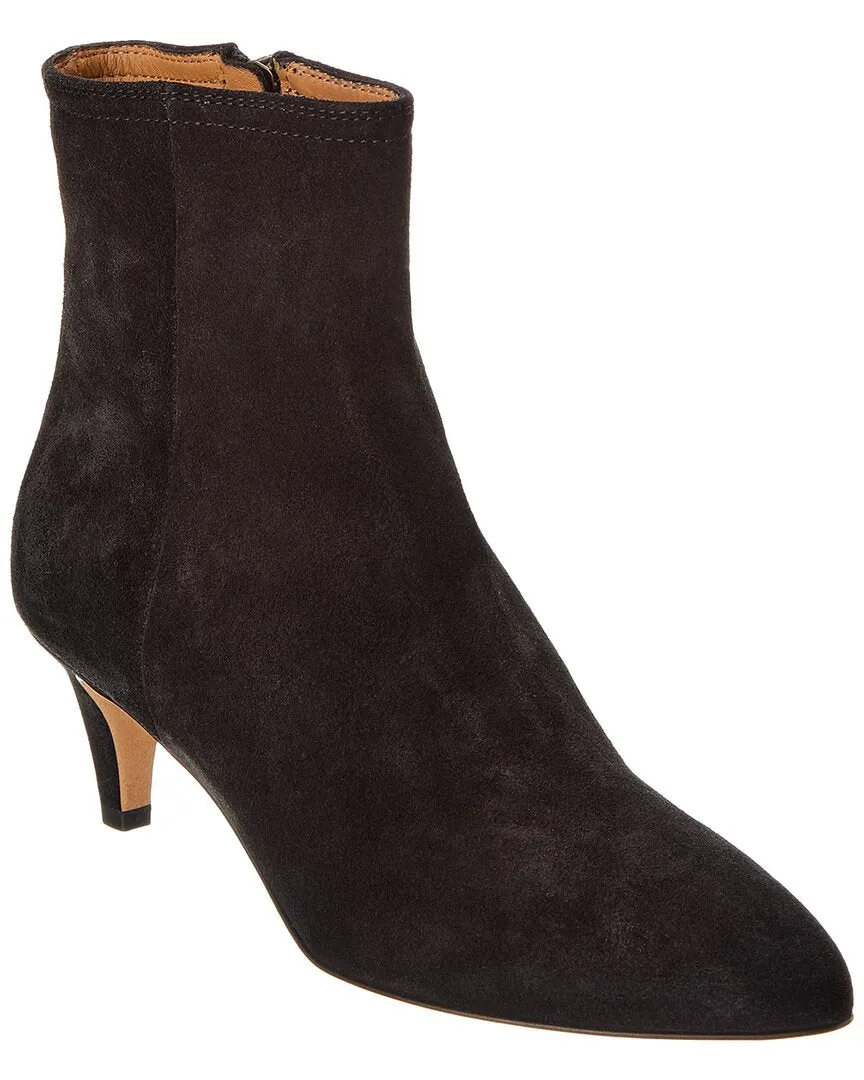 Isabel Marant Deone Suede Bootie Comfortable Posture Timeless Design