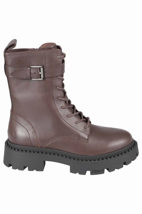 Enhanced Toe Protection Ventilation Channel Padding Comboa Mustang Leather Ankle Boots