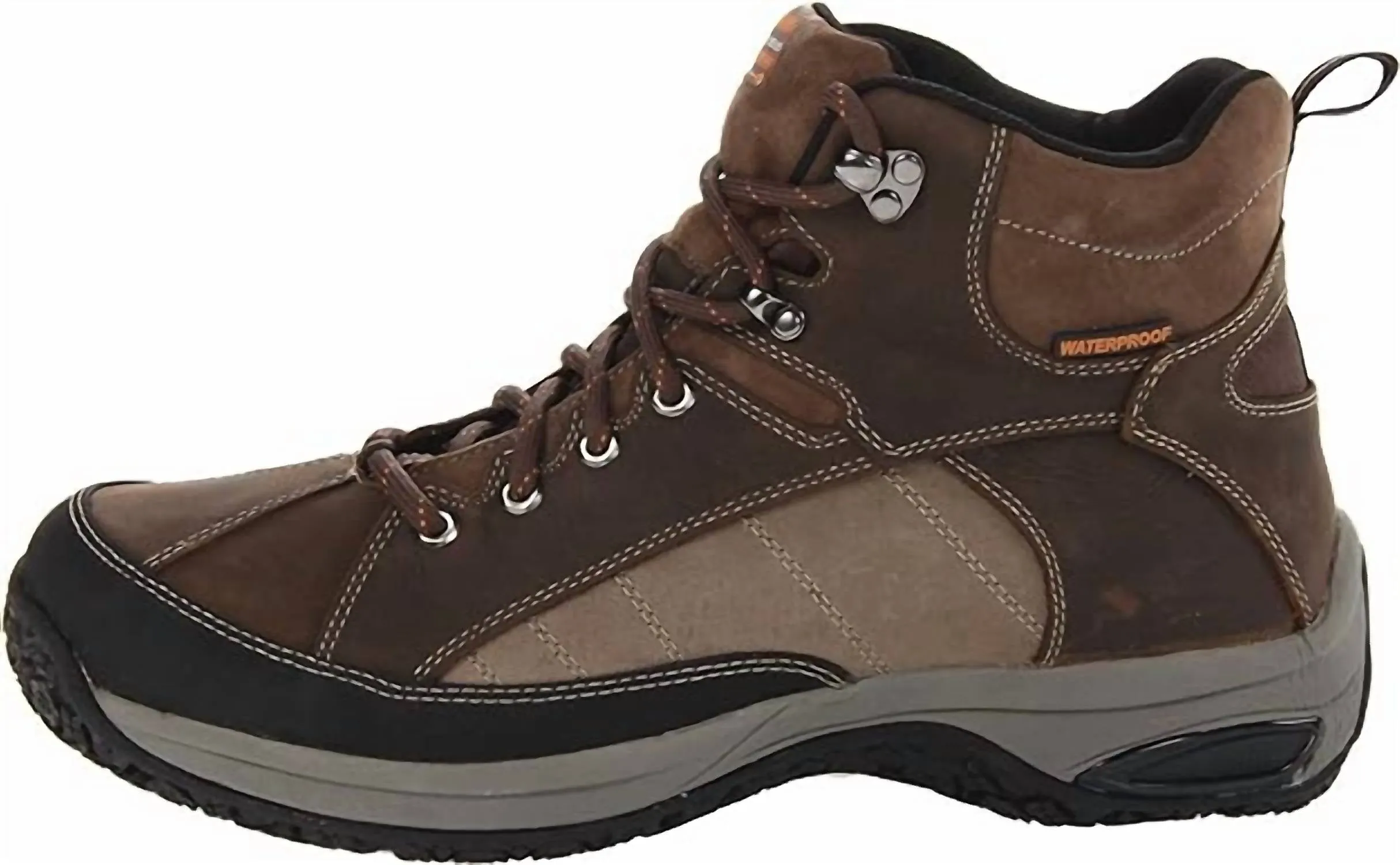 High-End Craftsmanship Men's Lawrence Mid Waterproof Boot In Dark Brown