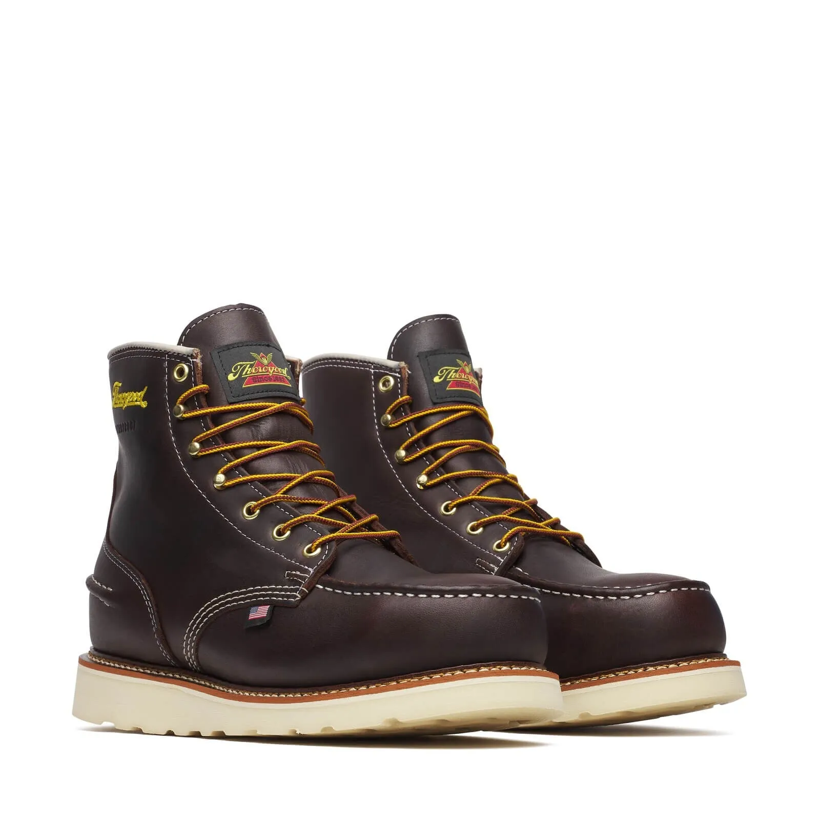 Thorogood American Heritage 1957 Series 804-3600 Boots Men Brown Moc Toe RHS3557 Bold Design Layered Support