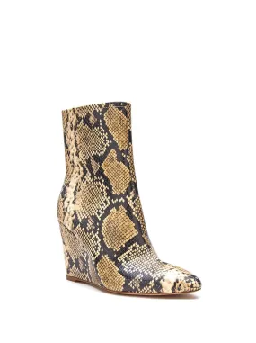 Waterproof Stylish Explorer Waterproof Windy Weather Women's Kaia Wedge Boots In Natural