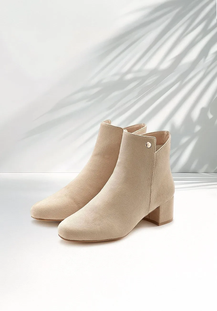 light texture Anti fungal LASCANA Women's Faux Suede Booties