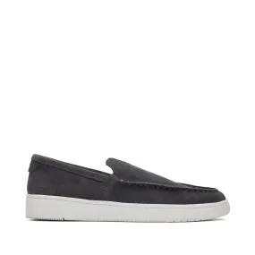 TRVL LITE Grey Suede Loafer Daily Slip On Comfy Slip