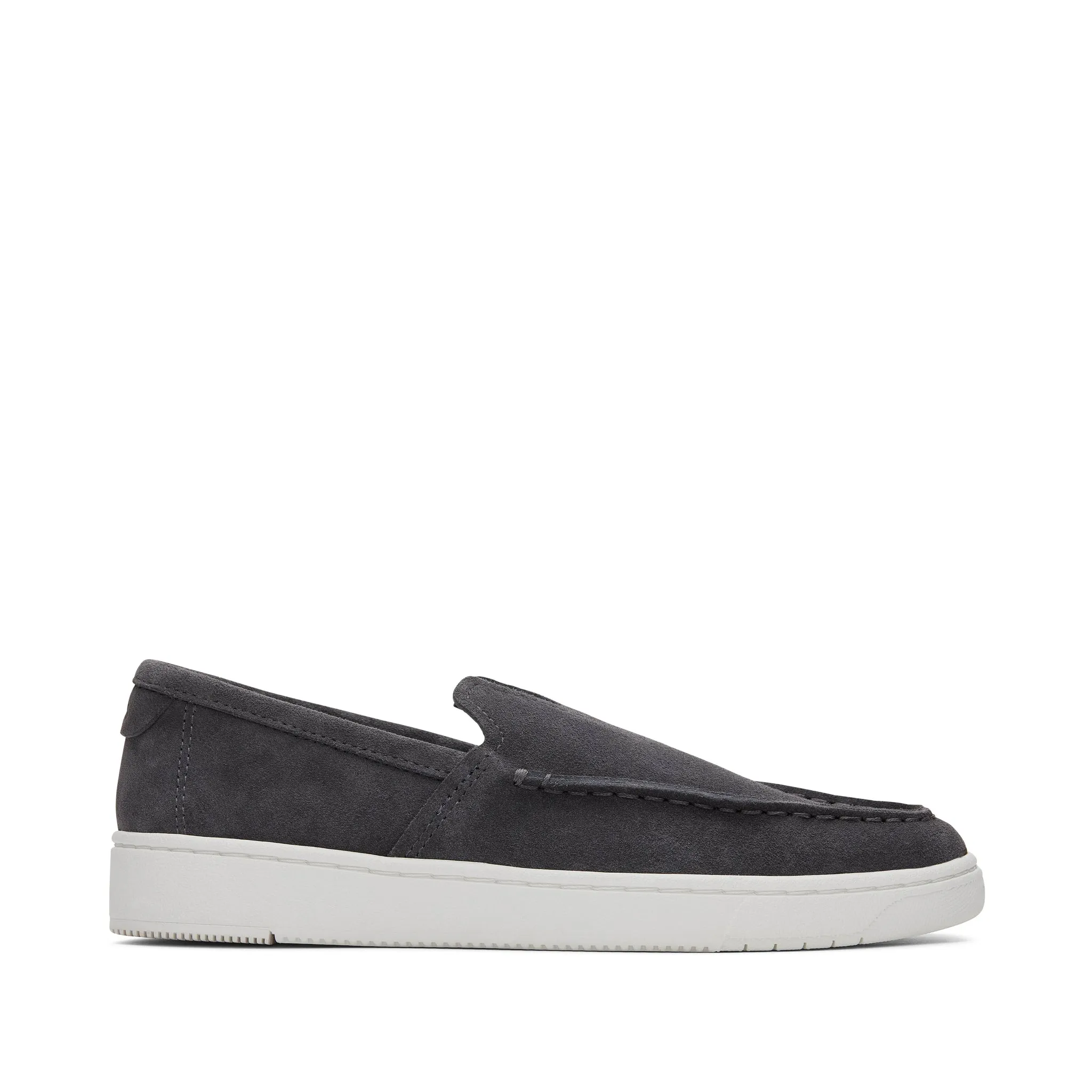 TRVL LITE Grey Suede Loafer Footwear Style