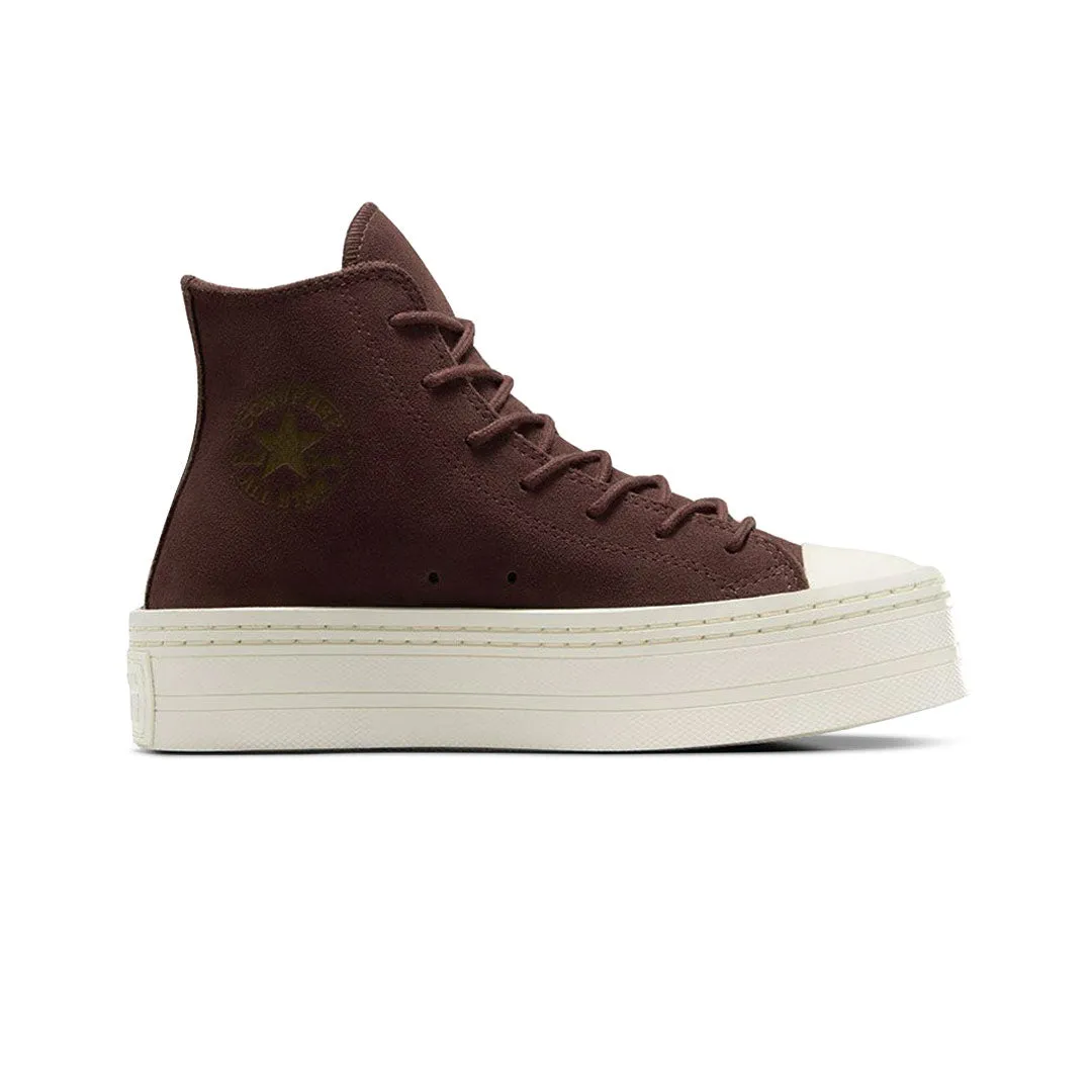 Converse - Women's Chuck Taylor All Star Modern Lift Platform High Top Shoes (A06783C) Flattering wear Stretch Comfort