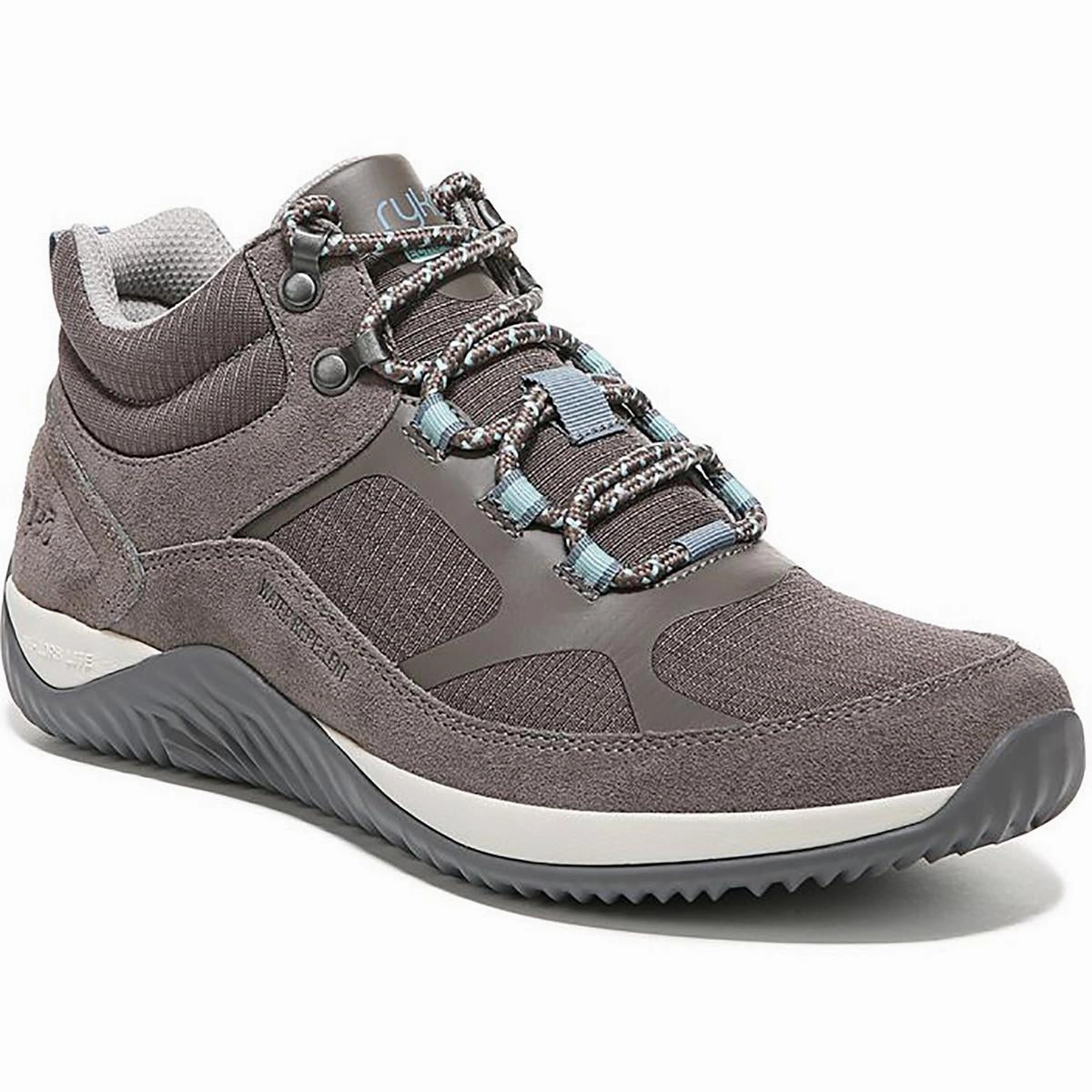 Echo Trek 2 Womens Suede Outdoor Hiking Shoes Traction Sole