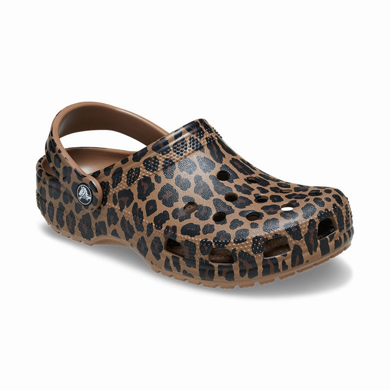 Casual Slides Women's Classic Animal Clog Leopard