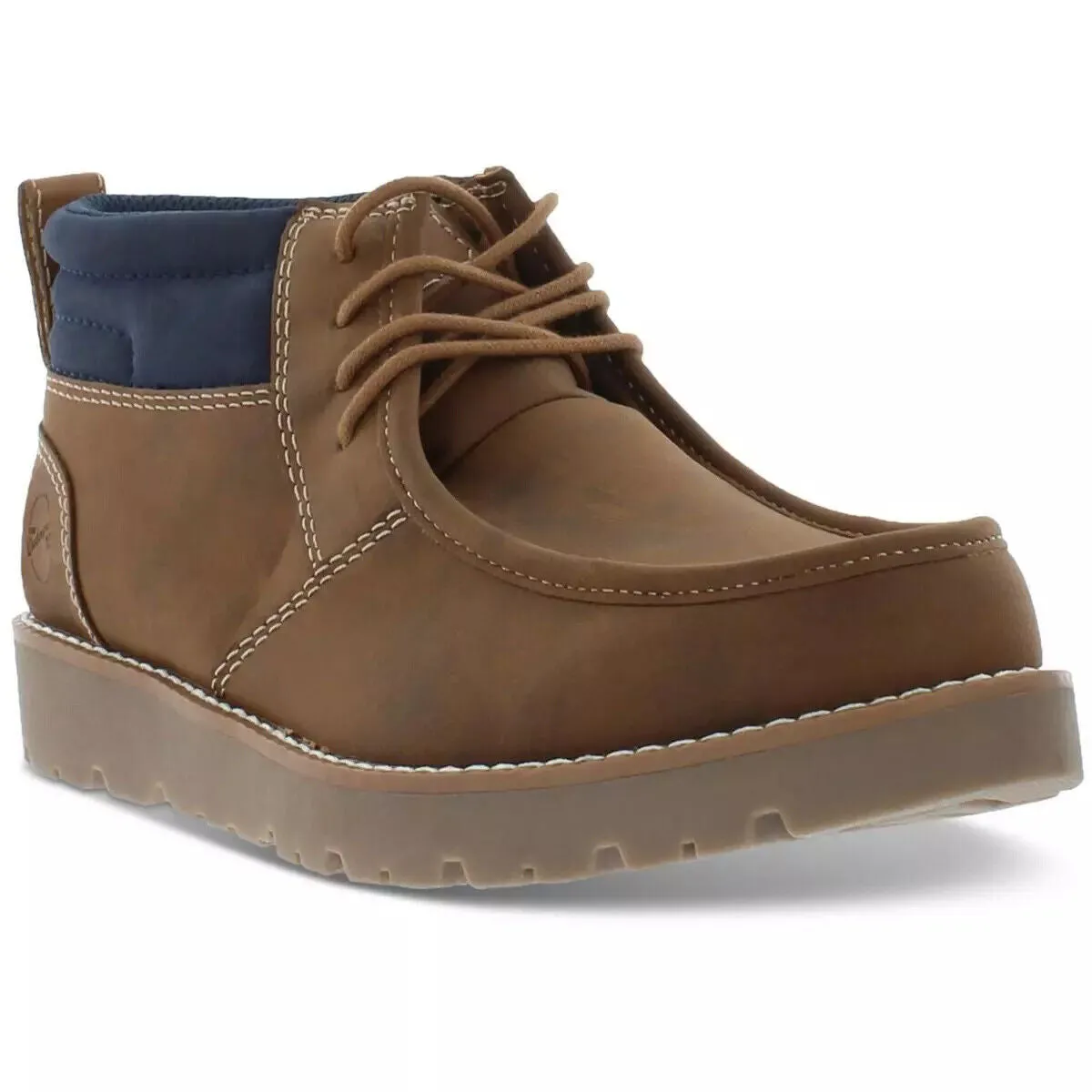 Weatherproof Vintage WP-CHESTER Chukka Boots Men's Brown Faux-Leather MAPP43 Responsive Midsole Eco Material Outdoor Explorer