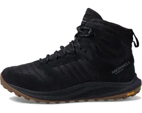 Merrell Nova 3 Thermo Men's US 14 Black Mid Waterproof Winter Hike Boots RHS3461 Sweat Wicking